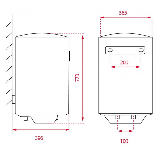 TEKA EWH-50-C Blanco - Termo Eléctrico 50L