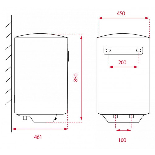 TEKA EWH-80-C Blanco - Termo Eléctrico 80L