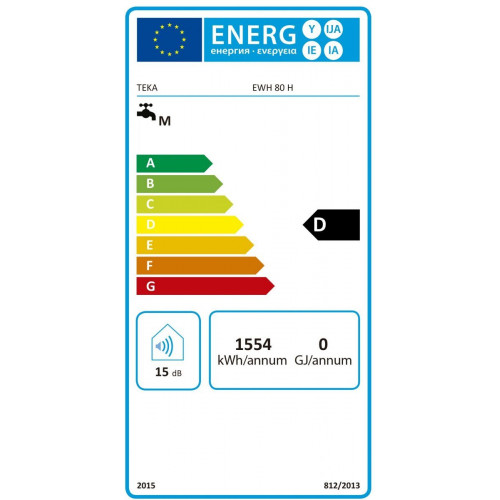 TEKA EWH-80-C Blanco - Termo Eléctrico 80L