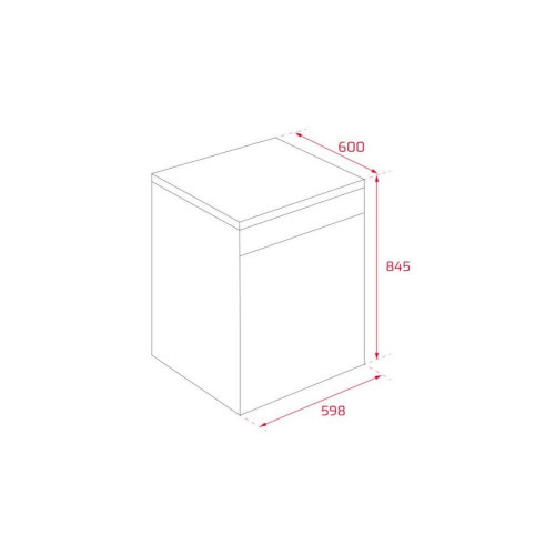 TEKA DFS 16610 BLANCO  - Lavavajillas 60CM 12 SERVICIOS