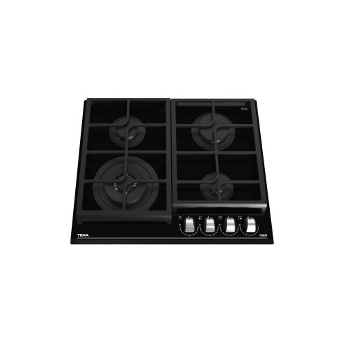 TEKA GZC 64320 XBA CRISTAL NEGRO  - Placa de Gas 60CM BUTANO