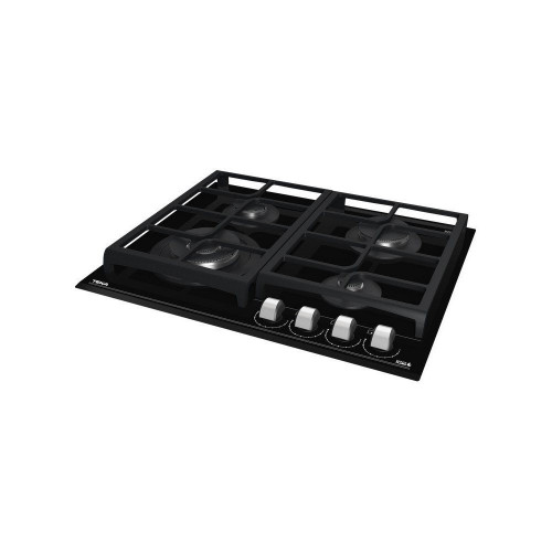 TEKA GZC 64320 XBA CRISTAL NEGRO  - Placa de Gas 60CM BUTANO