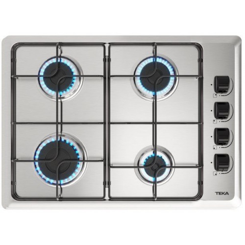 TEKA HLX-540-KL INOX - Placa de Gas 60CM Butano