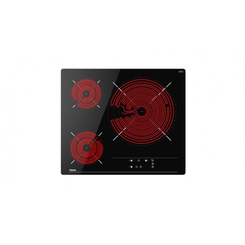 TEKA TBC 63632 TTC Negro - Vitrocerámica Eléctrica 60cm