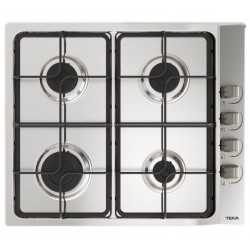TEKA E-60.3 40 INOX - Placa de Gas 60CM Gas Butano
