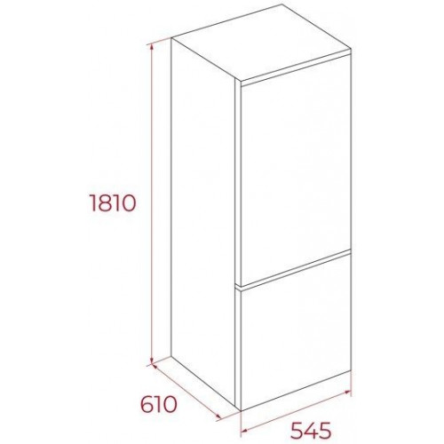 TEKA RBF-3320-SS INOX - Frigorífico Combi No Frost