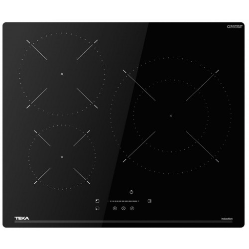 TEKA IBC 63 BF110 Negro - Vitrocerámica de Inducción 60CM