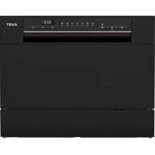 TEKA LC 24700 BK negro - Lavavajillas Compacto 6 servicios