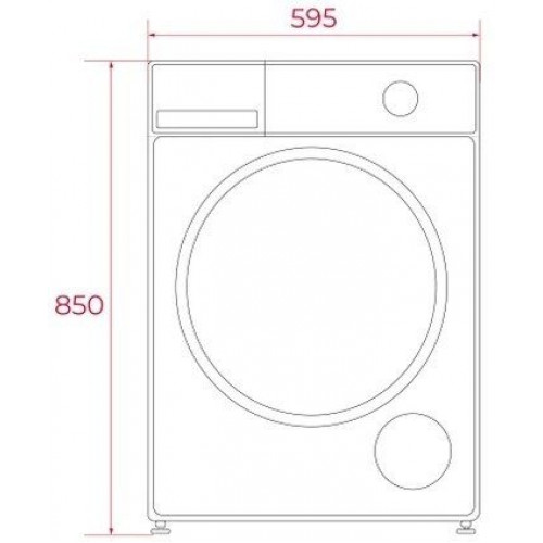 TEKA WM 40945 W SP Blanco - Lavadora Carga Frontal 9KG 1400RPM