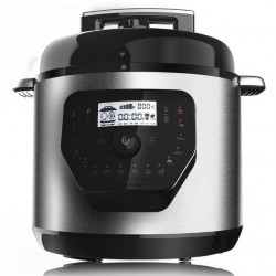 CECOTEC GM H DELUXE INOX-Negro - Olla Programable 6L