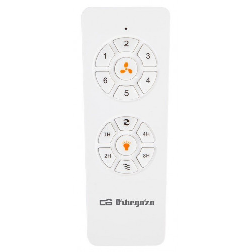 ORBEGOZO CP 145182 Blanco 35W - Ventilador de Techo 8 Aspas