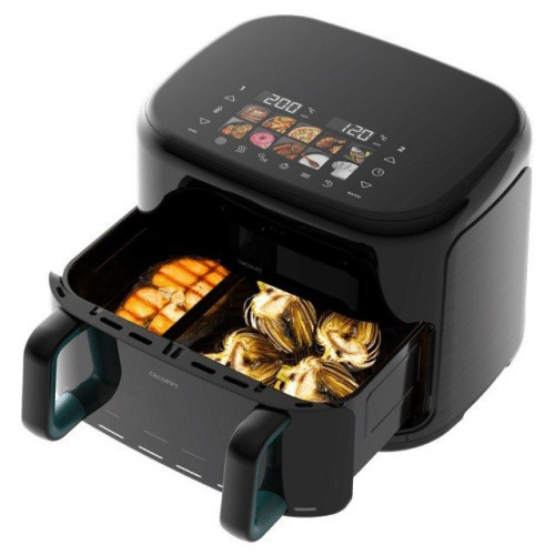 CECOTEC CECOFRY&GRILL SMOKIN'PRIME 11000 Negro - Freidora de Aire 2800W 11L