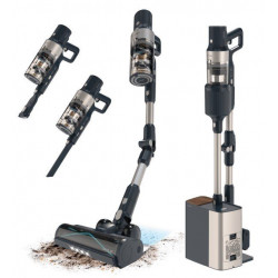 CECOTEC CONGA ROSCKSTAR 5500 HURRICANE STATION FLEX Negro - Aspiradora de Escoba 700W