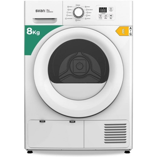 SVAN SSB802ED Blanco - Secadora Bomba de Calor 8KG