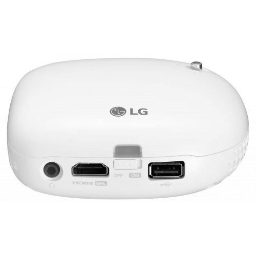 LG PV-150-G Blanco - Proyector 100 Lúmenes