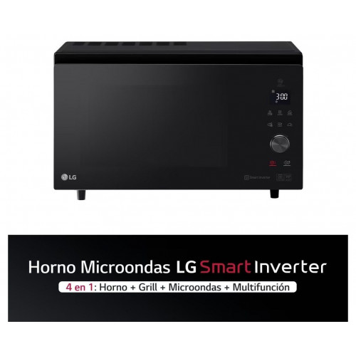LG MJ-3965-BPS - Microondas 39L 1100W Negro