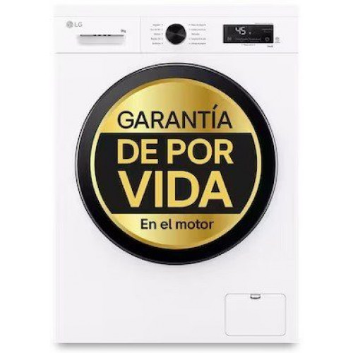 LG F4X1009NWK Blanco - Lavadora Carga Frontal 9KG 1400RPM