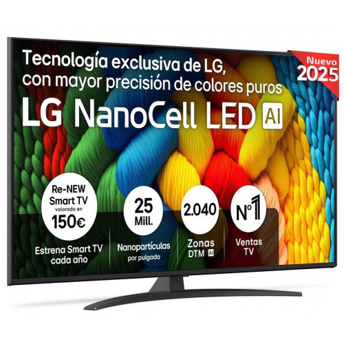 LG 50NANO81A6A Negro - TV 50