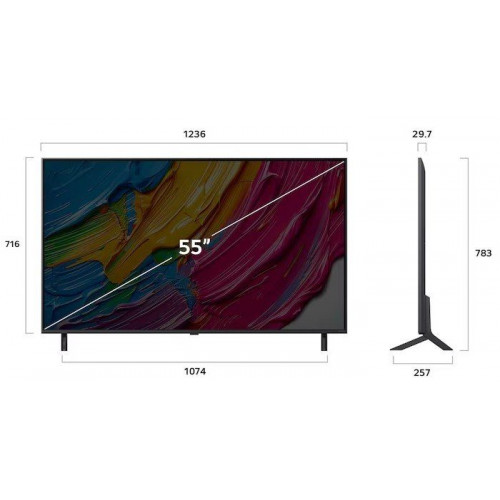 LG 55QNED80A3A Negro - TV 55