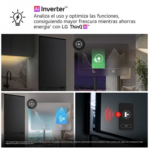 LG GBBSJ10EPY INOX - Frigorífico Combi No Frost