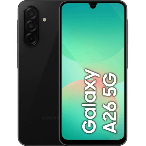 SAMSUNG GALAXY A26 Negro - Móvil 6.7
