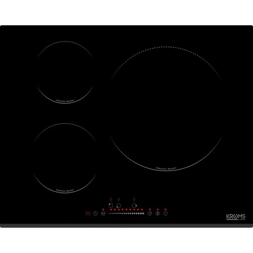 KROMSLINE KVI-32-B-65 Negro - Vitrocerámica de Inducción 65CM
