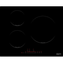 KROMSLINE KVI-3F-BV-65 Negro - Vitrocerámica de Inducción 65CM