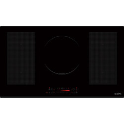 KROMSLINE KVMX-5-FLEX-9BK Negro - Vitrocerámica de Inducción 90CM