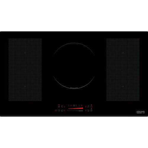 KROMSLINE KVMX-5-FLEX-9BK Negro - Vitrocerámica de Inducción 90CM