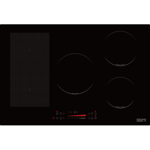 KROMSLINE KVMX-580-F3-BK Negro - Vitrocerámica de Inducción 77CM