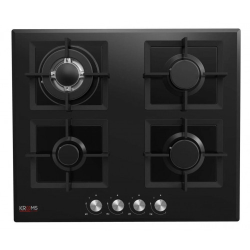 KROMSLINE KPG-4F-MHFI Negro - Placa de Gas 60CM