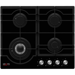 KROMSLINE KPG-4F-MCVU Negro - Placa de Gas 60CM