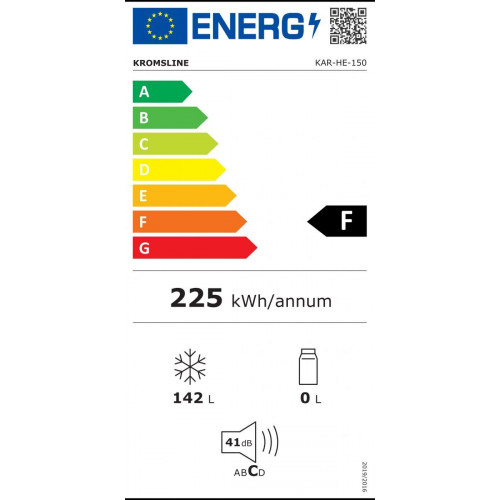 KROMSLINE KAR-HE-150 Blanco - Congelador Horizontal 142L