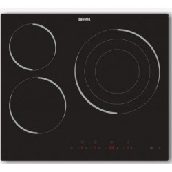 ROMMER VTM-60 Negro - Vitrocerámica Eléctrica 60CM