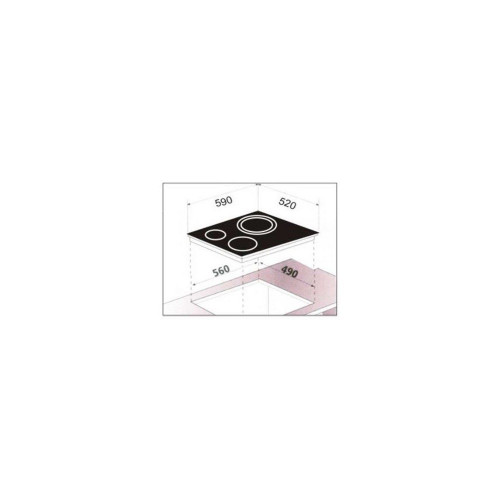 Rommer INDU 62 - Placa Inducción 60CM