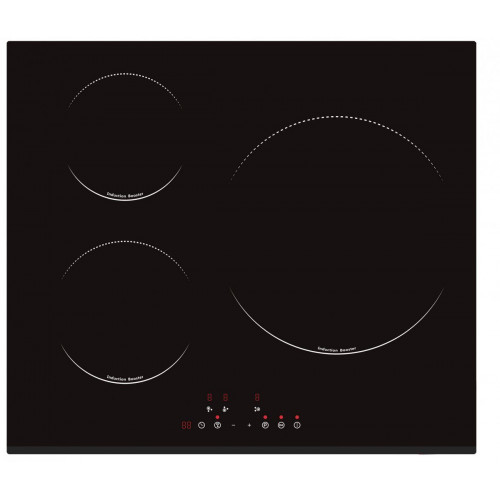 KROMSLINE KVI-3FI-B3 Negro - Vitrocerámica de Inducción 60CM
