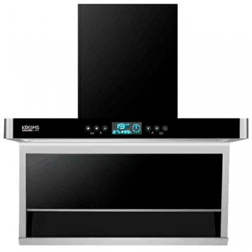 Campana Kromsline KC-JYC-9000-BK-IX 850m3/h Negro/INOX
