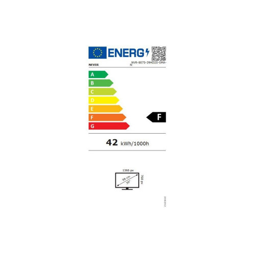 NEVIR NVR-8075-39HD2S-SMA-N Negro - TV 39