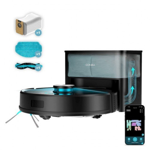 CECOTEC CONGA Y50 Negro - Robot Aspirador 5000Pa