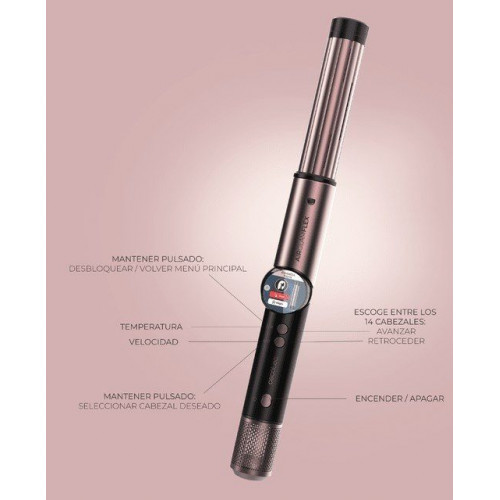 CECOTEC AIRGLAM14EN1 FLEX Negro - Moldeador 1400W