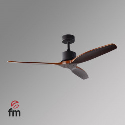 FM VT-6002 L Madera - Ventilador de Techo 3 Aspas Normales
