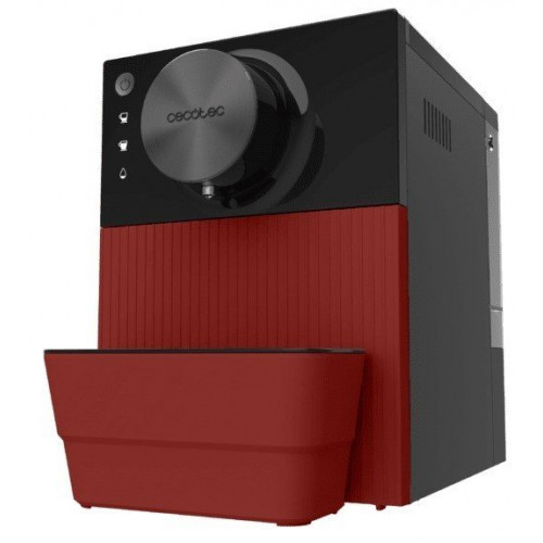 CECOTEC CREMMAET CUBE Rojo-Negro - Cafetera Superautomática 1350W