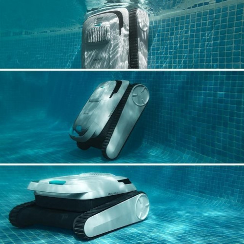 CECOTEC CONGA POOLDROID 5000 TOTALCLEAN PEARL Gris - Robot Aspirador De Piscina