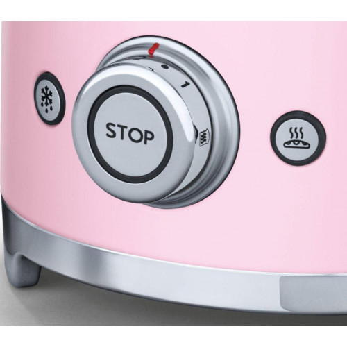 SMEG TSF01PKEU Rosa - Tostador 950W