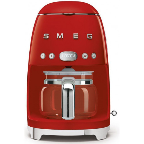 SMEG DCF02RDEU Rojo - Cafetera de Goteo 1050W