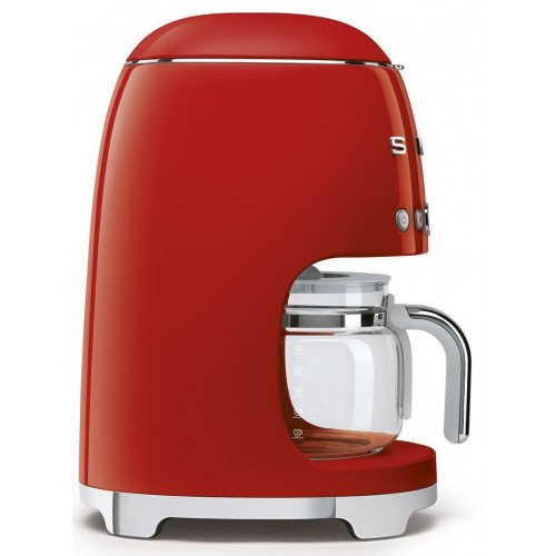 SMEG DCF02RDEU Rojo - Cafetera de Goteo 1050W