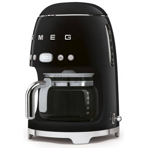 SMEG DCF02BLEU Negro - Cafetera de Goteo 1050W