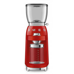 SMEG CGF01RDEU Rojo Brillante - Molinillo De Café 150W