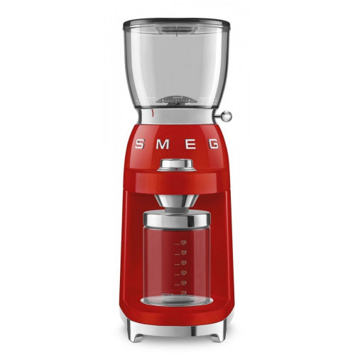 SMEG CGF01RDEU Rojo Brillante - Molinillo De Café 150W