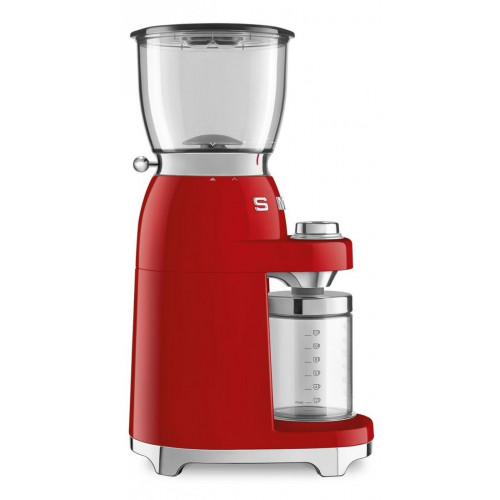 SMEG CGF01RDEU Rojo Brillante - Molinillo De Café 150W